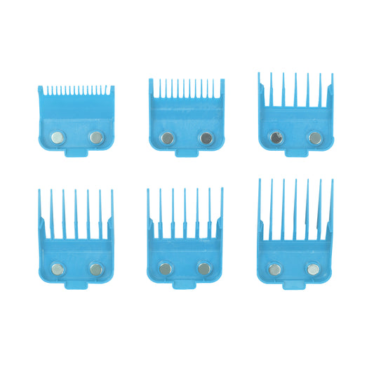 Premium Double Magnetic Clipper Guards Set - Blue