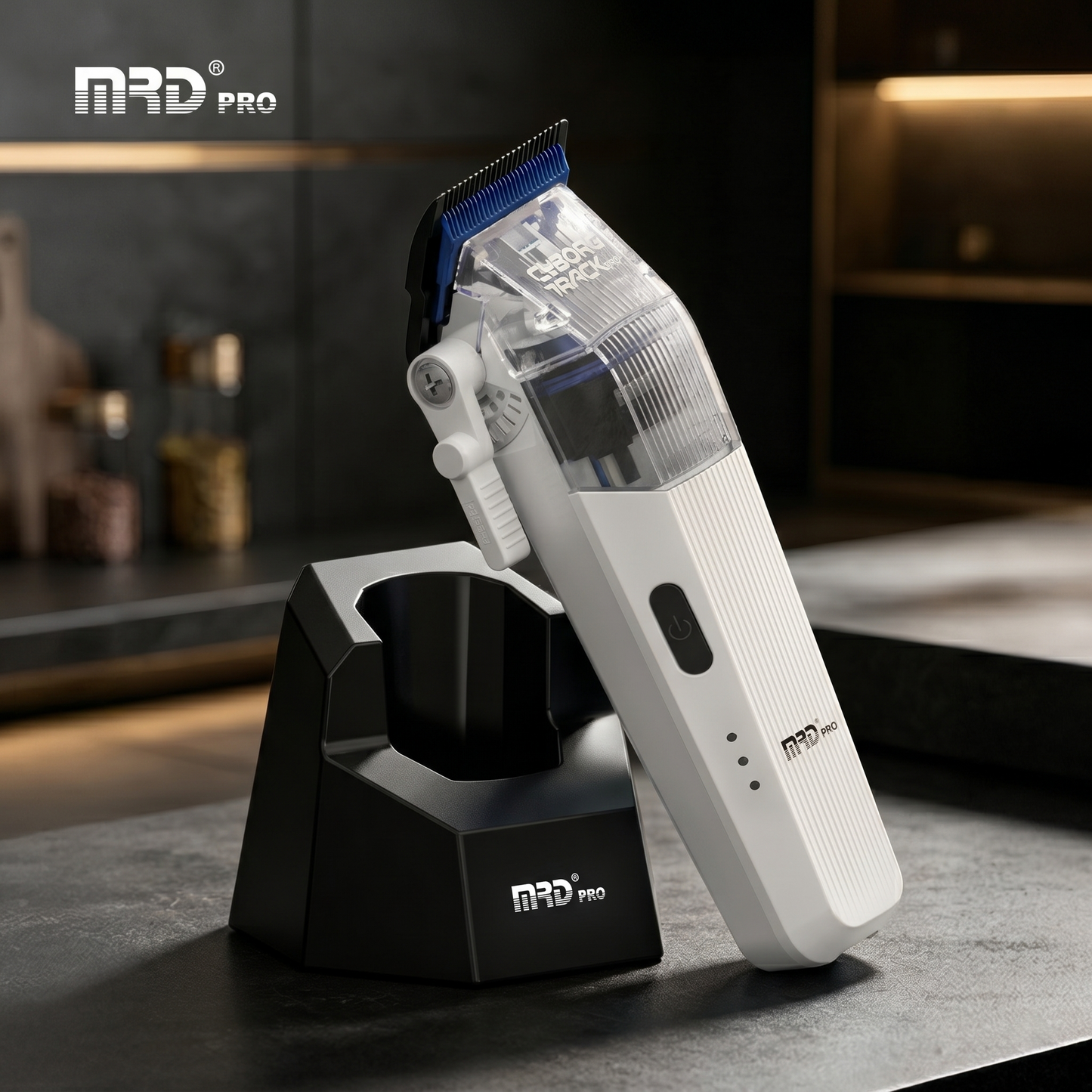 Cyborg Track Clipper - White