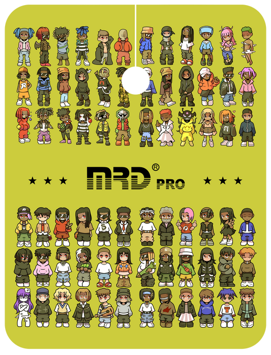 MRD Pro Barber Crew Cape - Green