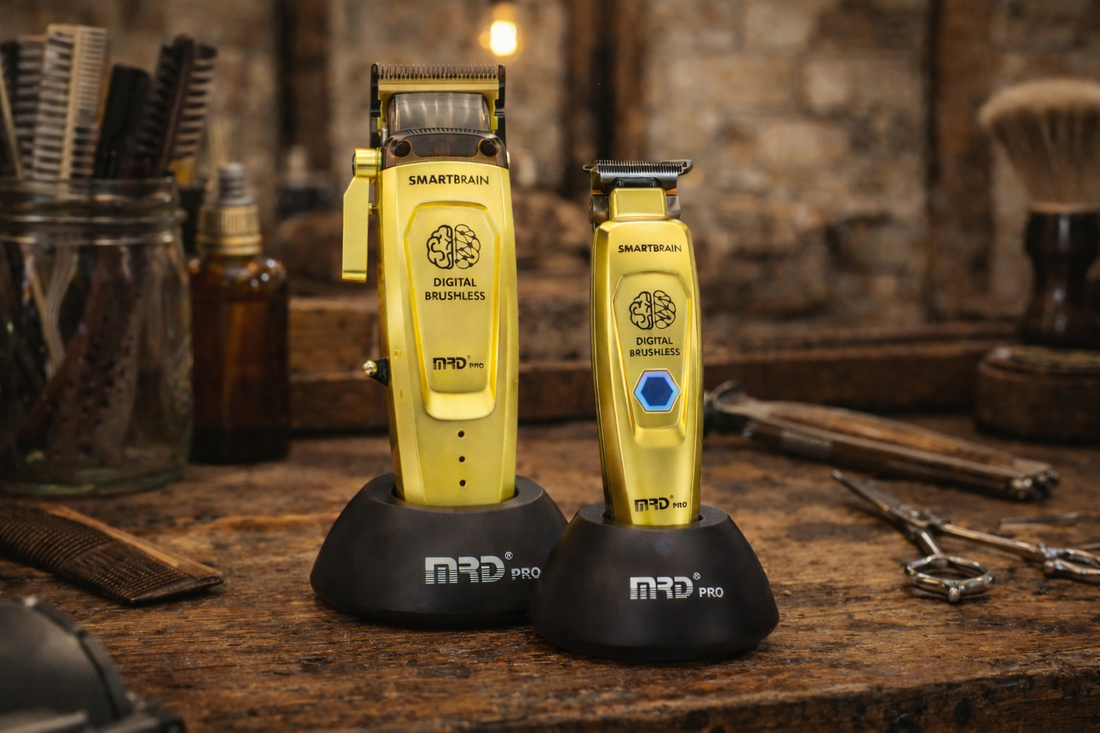 Smart Brain Digital Brushless Clipper - Gold – MRD Pro