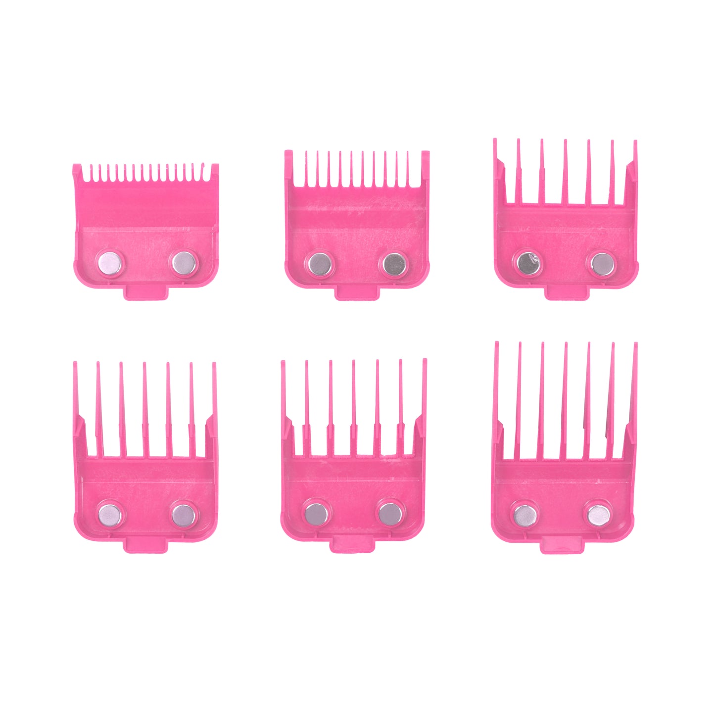 MRD Premium Double Magnetic Clipper Guards Set - Pink