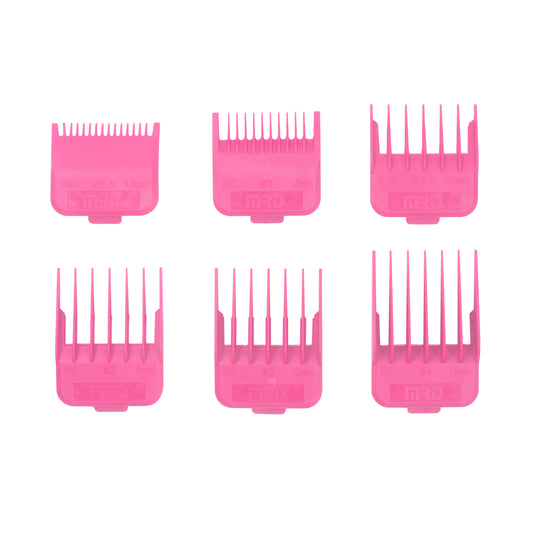 MRD Premium Double Magnetic Clipper Guards Set - Pink
