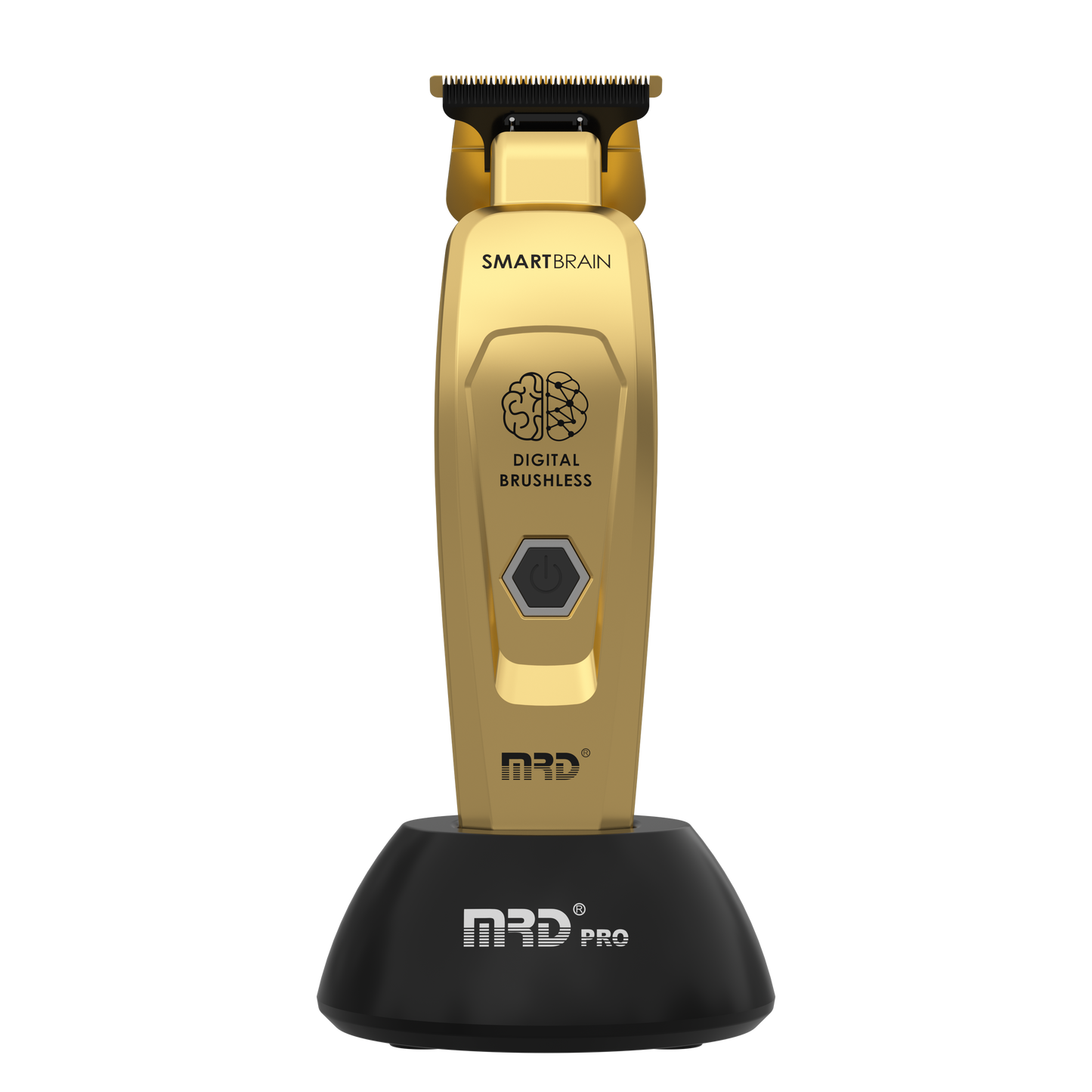Smart Brain Digital Brushless Trimmer - Gold
