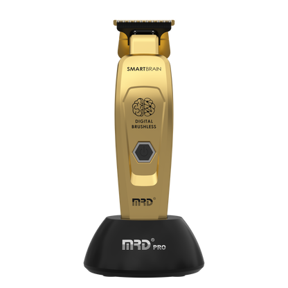 Smart Brain Digital Brushless Trimmer - Gold