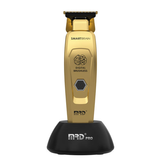 Smart Brain Digital Brushless Trimmer - Gold