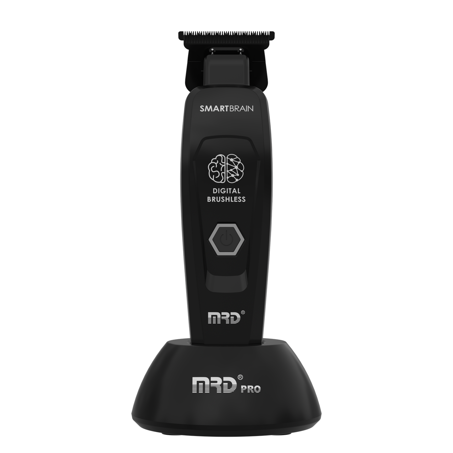 Smart Brain Digital Brushless Trimmer - Black