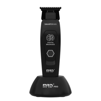 Smart Brain Digital Brushless Trimmer - Black