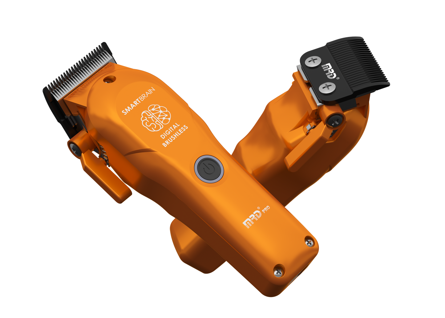Precision Smart Brain Digital Brushless Clipper - Orange