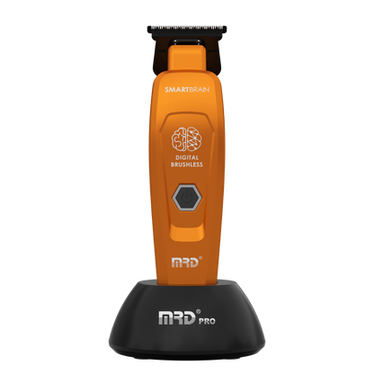 Smart Brain Digital Brushless Trimmer - Orange
