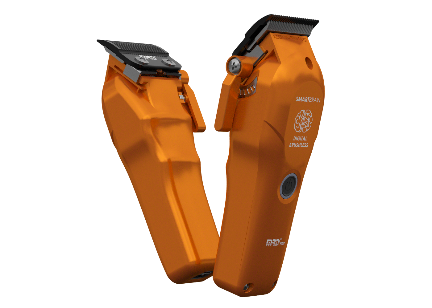 Precision Smart Brain Digital Brushless Clipper - Orange