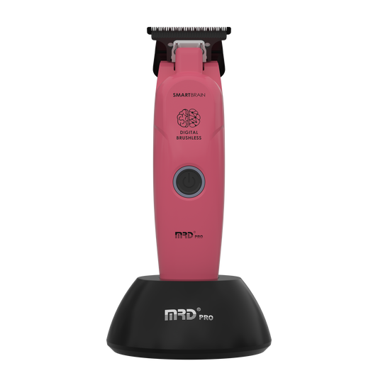 Precision Smart Brain Digital Brushless Trimmer- Pink