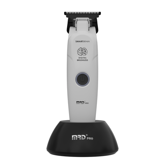 Precision Smart Brain Digital Brushless Trimmer- White