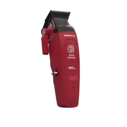 Smart Brain Digital Brushless Clipper - Cherry Red