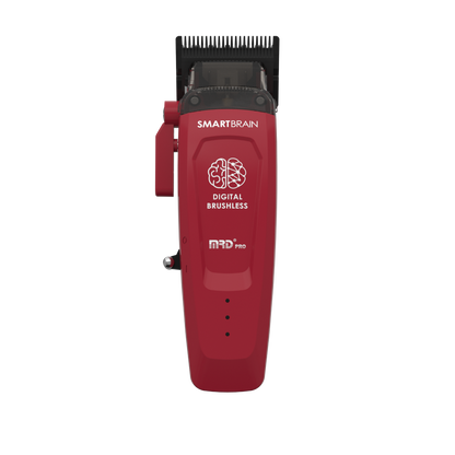 Smart Brain Digital Brushless Clipper - Cherry Red