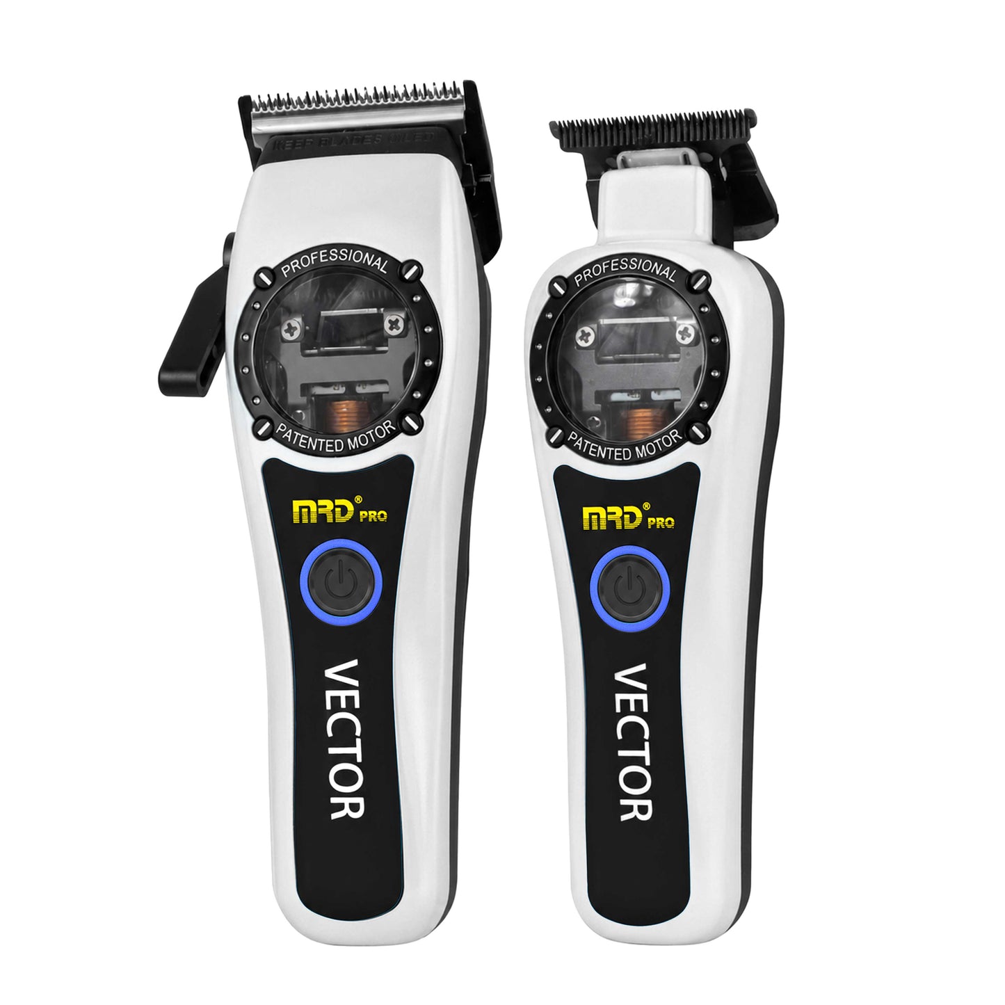 Vector Clipper & Trimmer Duo - Metallic White